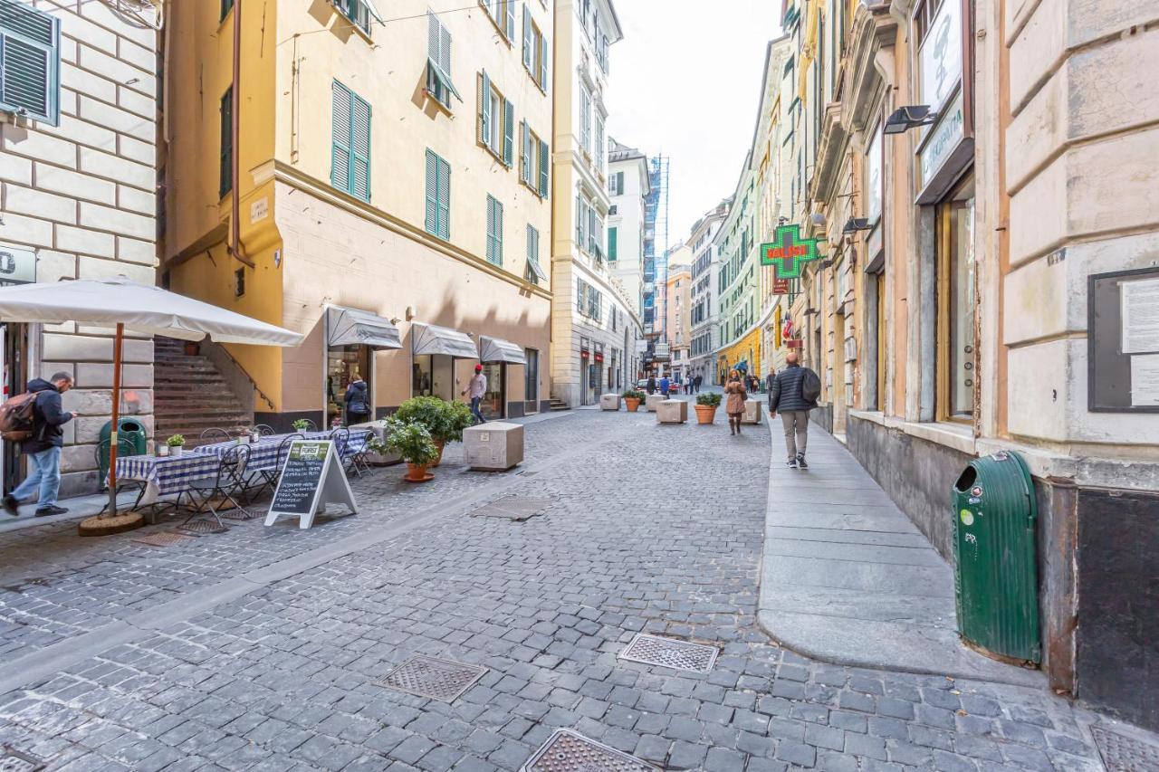 Appartamento Piombo Giallo - Affitti Brevi Italia Genua Exteriör bild